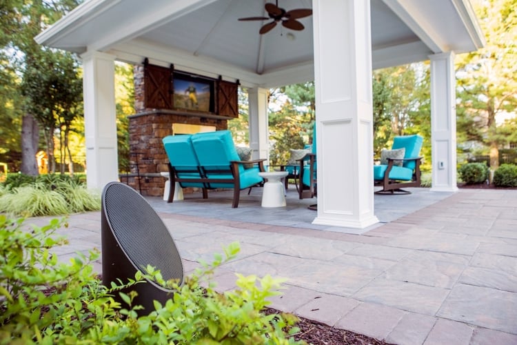 Adding outdoor audio and speakers to your landscape design in Lancaster, PA