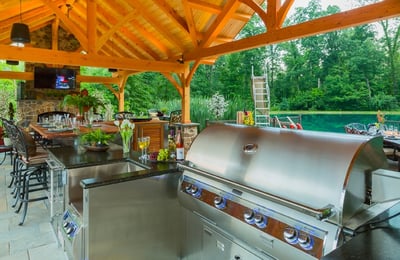 Outdoor kitchen ideas, designs and appliances for your Reading or Lancaster, PA home.  