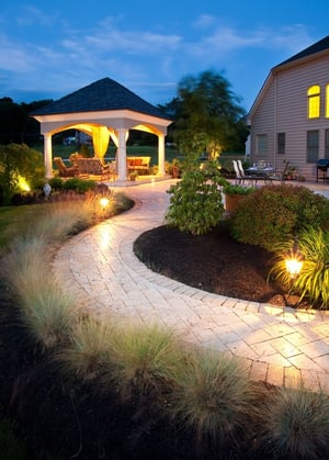 Landscape lighting services in Lancaster, PA, York, Reading and Hershey