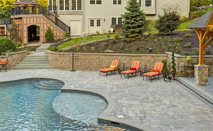 Landscaping hill ideas for planting steep slopes and banks in Lancaster or Reading, PA.