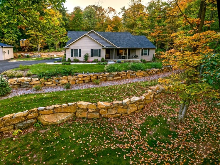 Landscaping hill ideas for planting steep slopes and banks in Lancaster or Reading, PA.